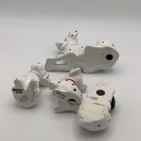 Four Vintage Disney 101 Dalmations Figurines - Picture 5 of 6